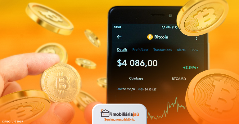 compra de imóveis com moedas digitais